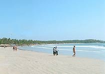 Beach in India